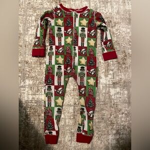 Bucees Holiday Nutcracker Kids Footless Pajamas size 5T